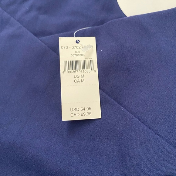 OFFLINE By Aerie Real Me High Waisted Crossover Flare Legging Navy New Medium - Picture 6 of 9